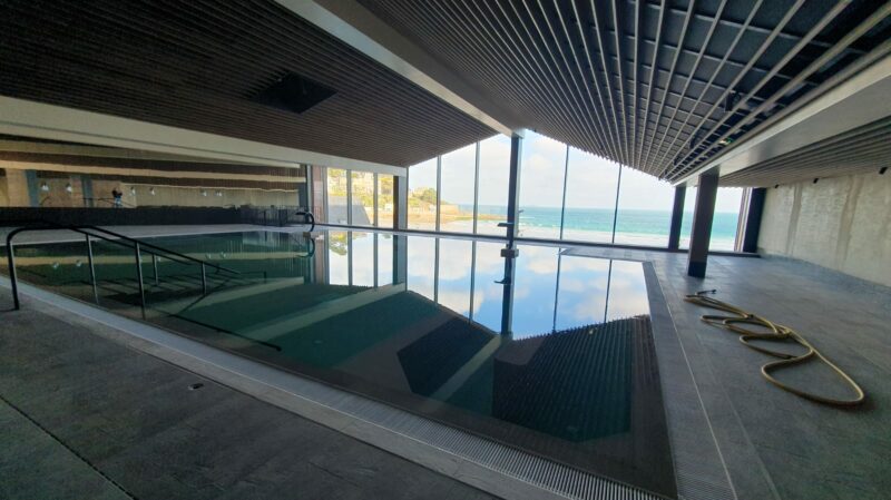 Thalasso - PERROS GUIREC Lames bois 1800/600 + voile acoustique